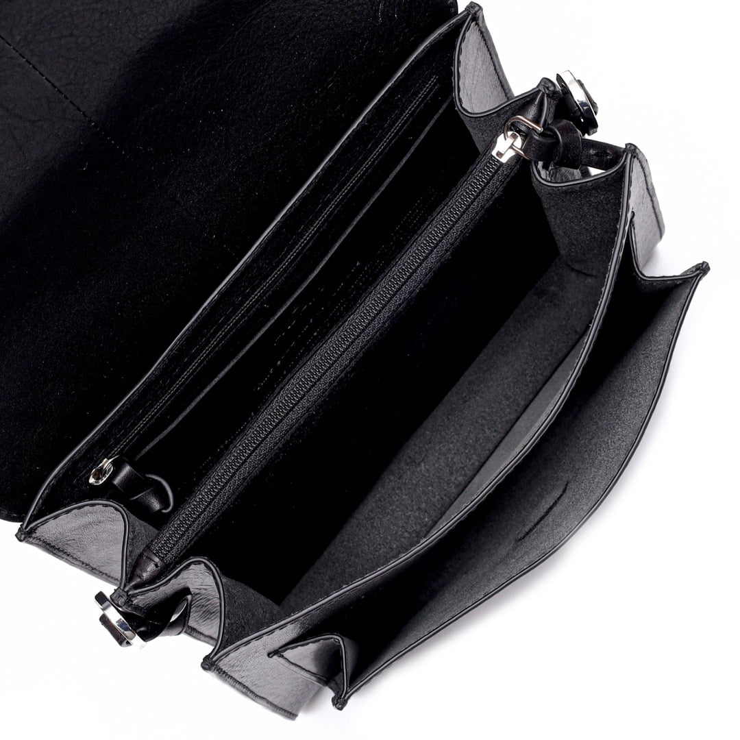 173559 ADAX Portofino shoulder bag Jacklyn Black