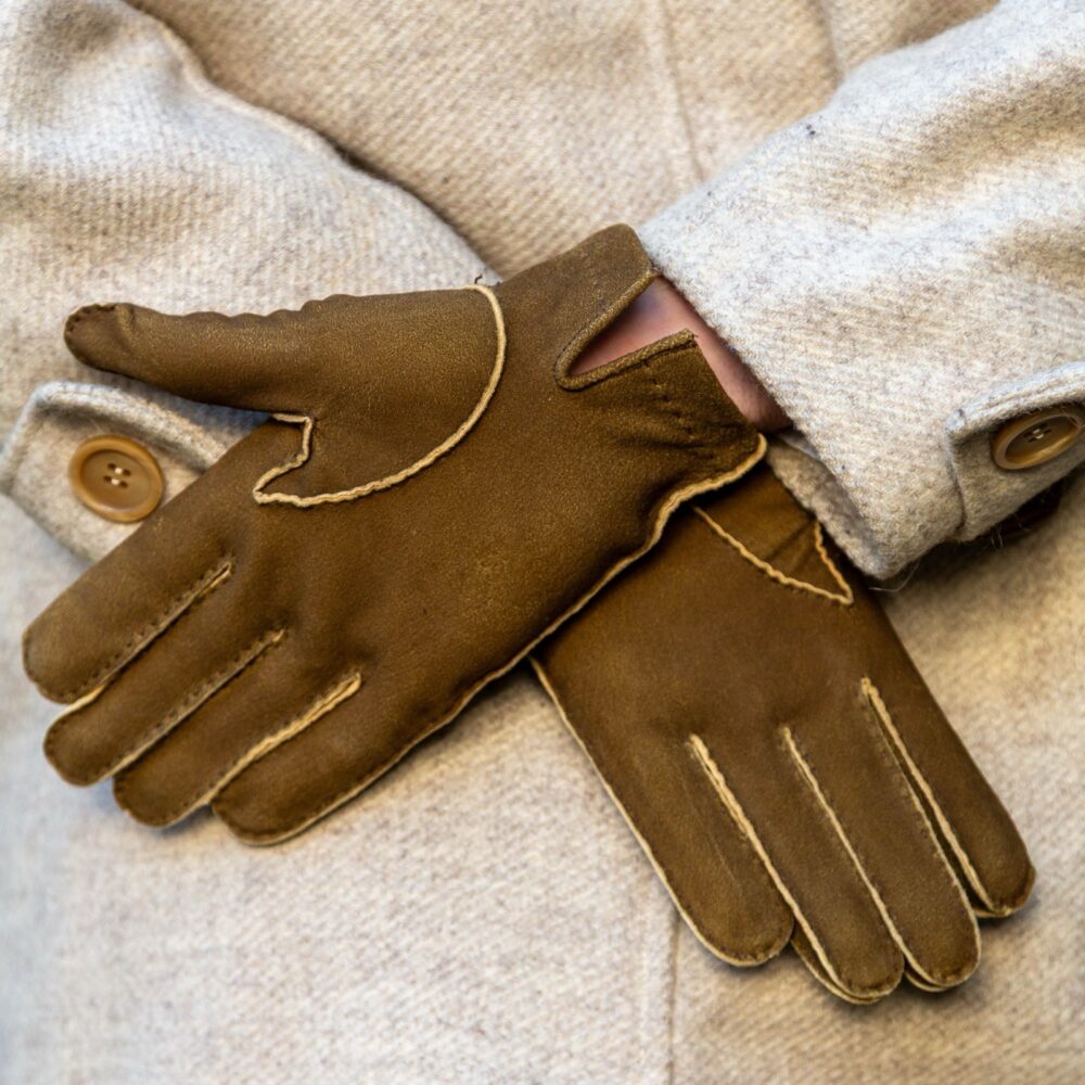 HESTRA Damien - semsket geiteskinn