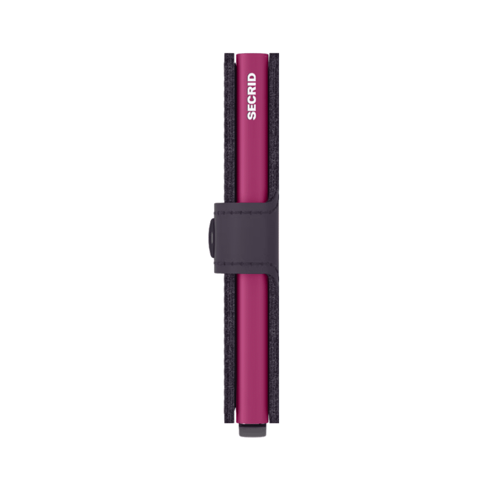 SECRID Miniwallet Matte Dark Purple Fuchsia