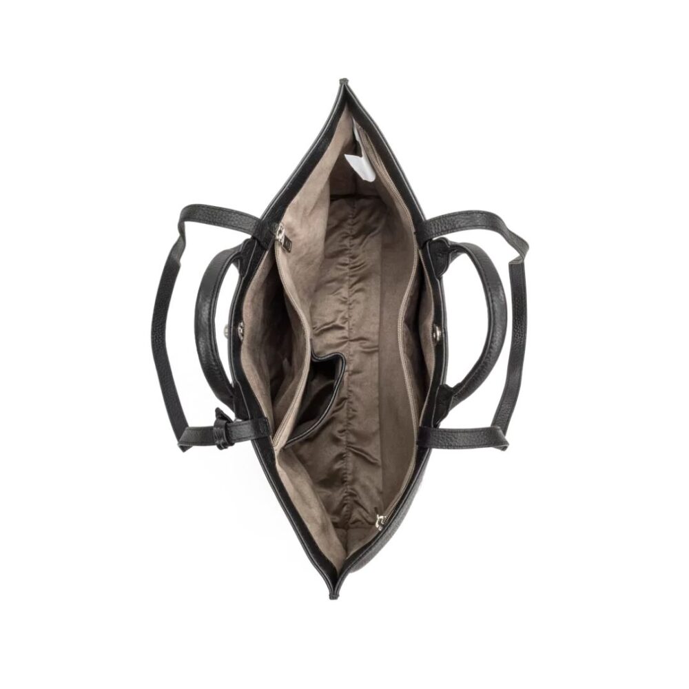 House of Nordic - Chic Boho Tote, semsket mørkebrun