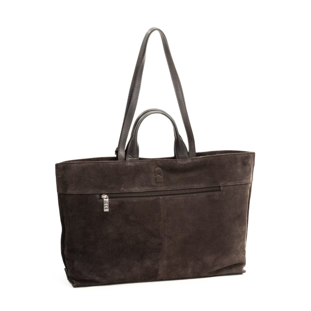 House of Nordic - Chic Boho Tote, semsket mørkebrun