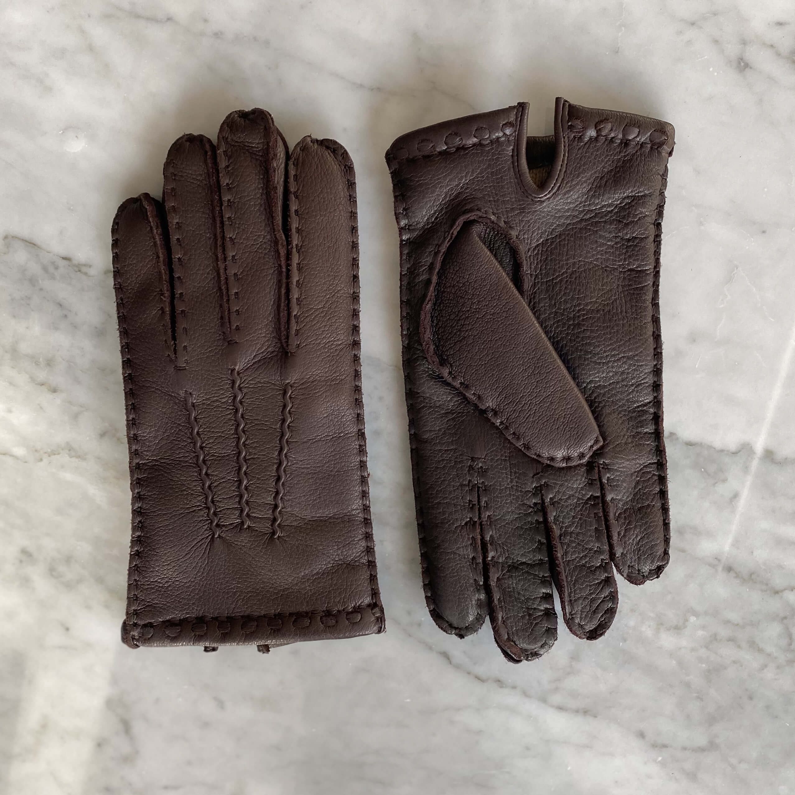 ADAX glove Silas - Hjorteskinnshansker til herre