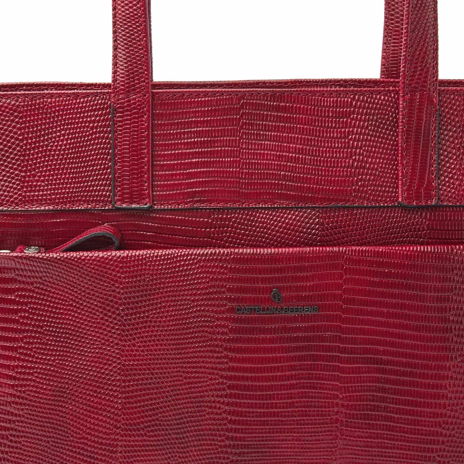 Castelijn & Beerens Donna Eline Shoulderbag 15,6" RFID | red