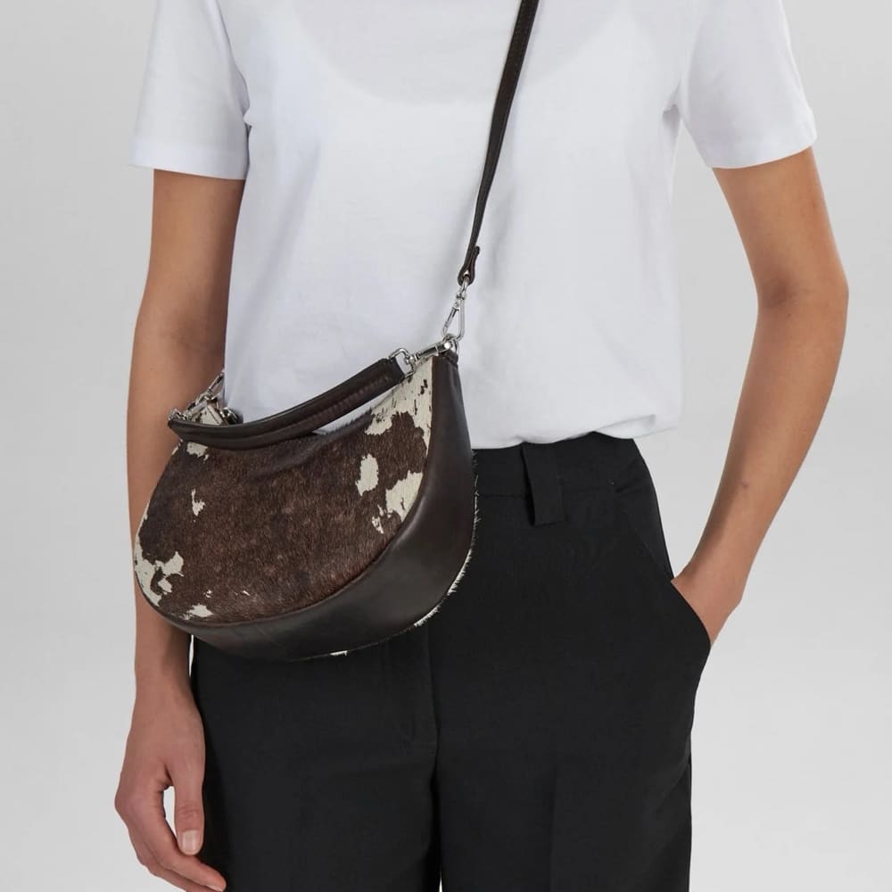 Markberg Cow Print cross bag