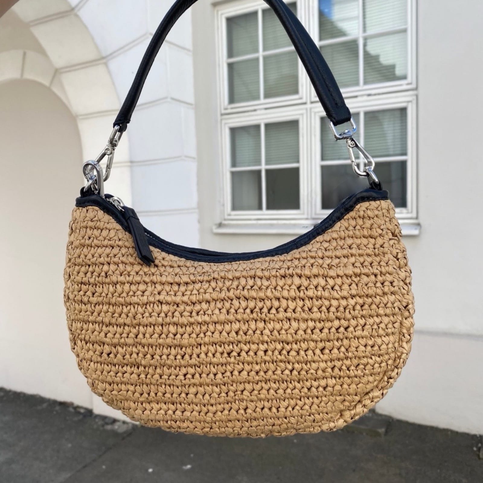 Markberg Helia Crossbody bag, Raffia