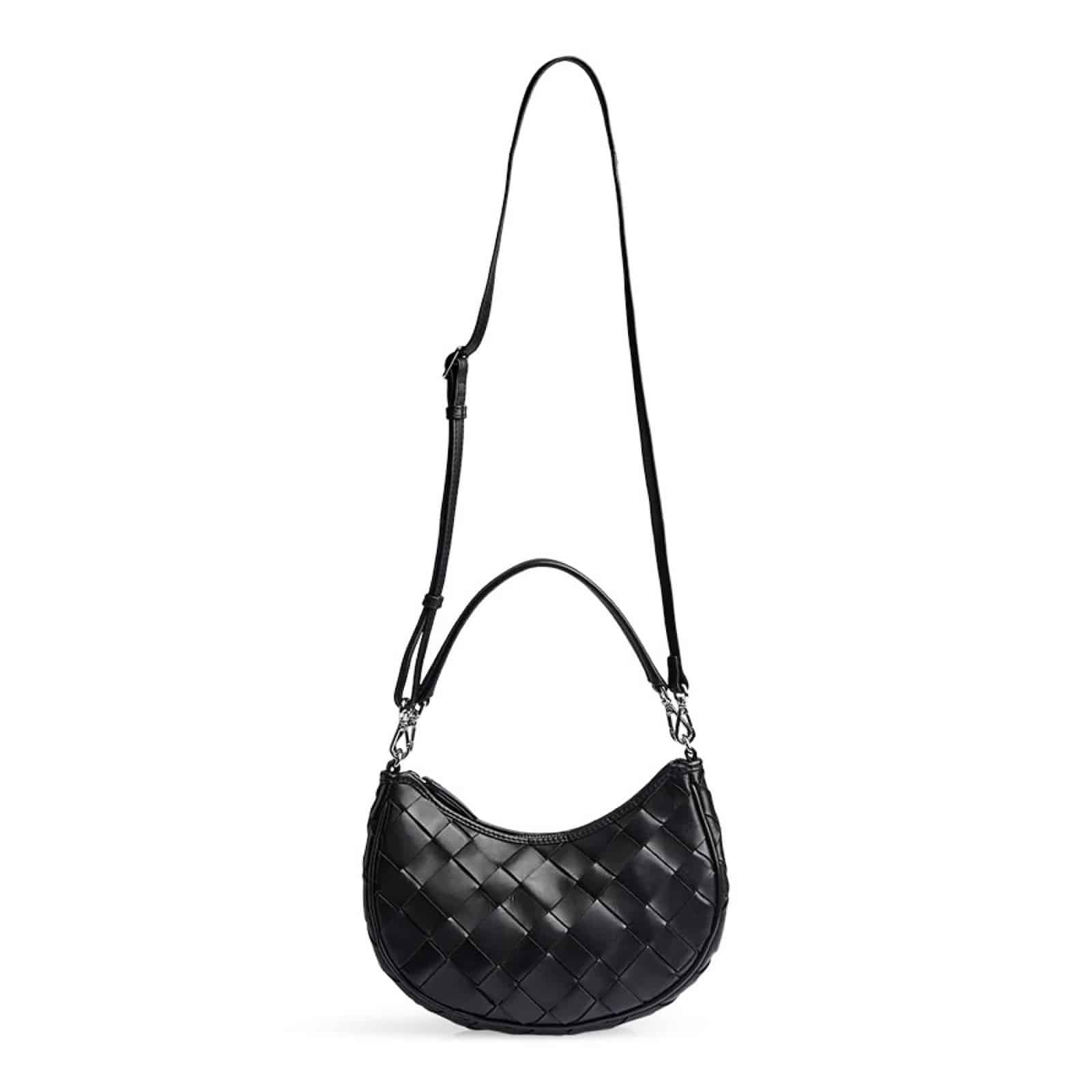 Markberg Helia Crossbody bag, Woven black