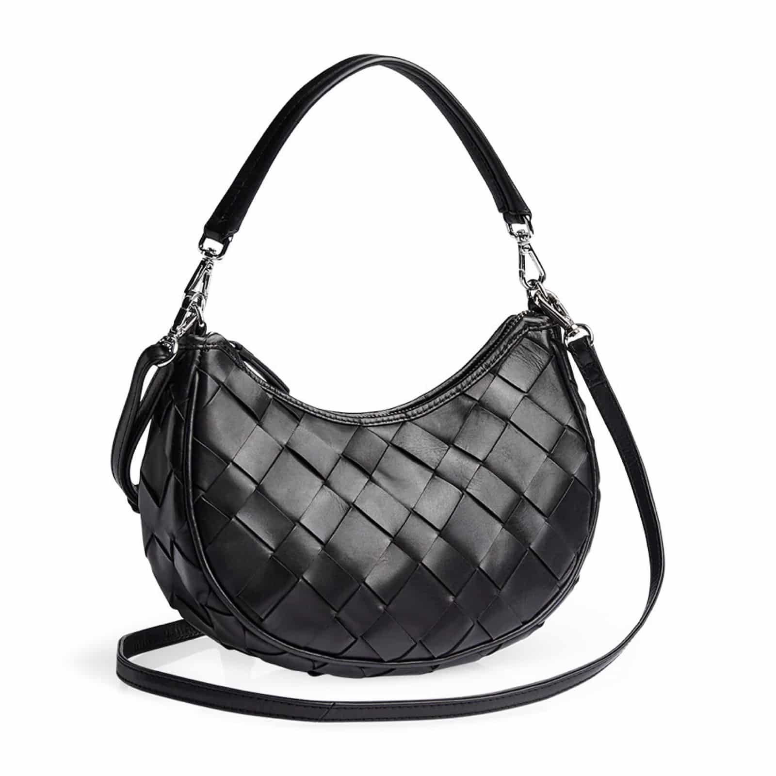 Markberg Helia Crossbody bag, Woven black