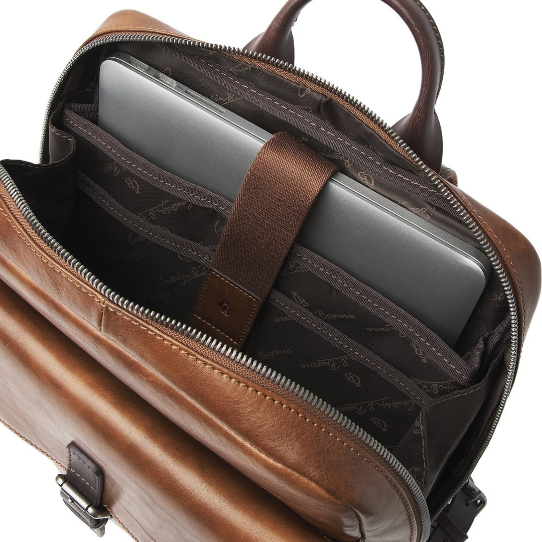 52 9576 Castelijn & Beerens Rien Laptop Backpack Natural