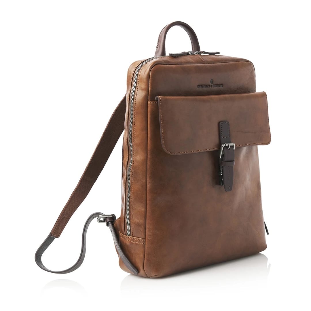 52 9576 Castelijn & Beerens Rien Laptop Backpack Natural