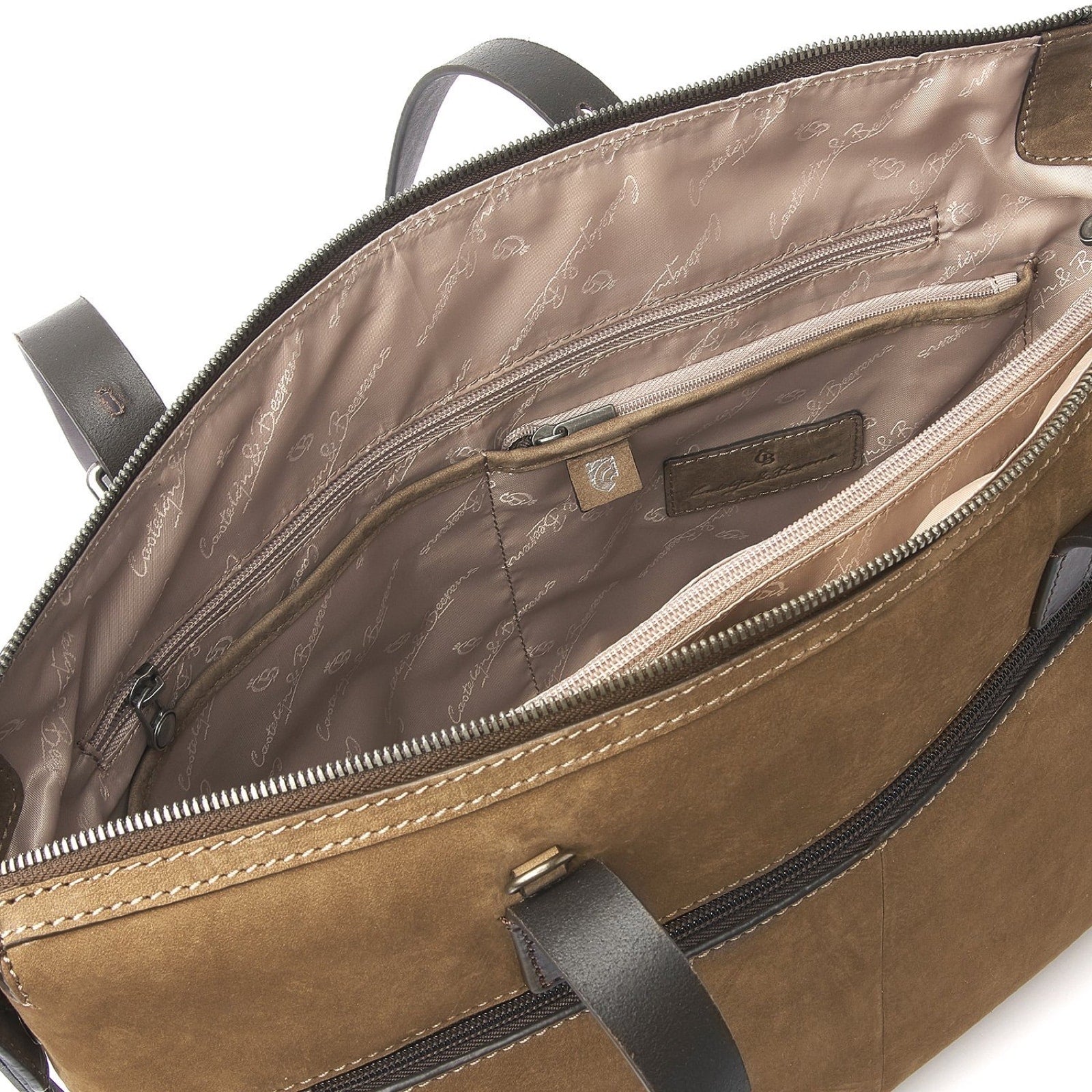 Castelijn & Beerens Veneto Nubuck Shoulderbag 15.6"