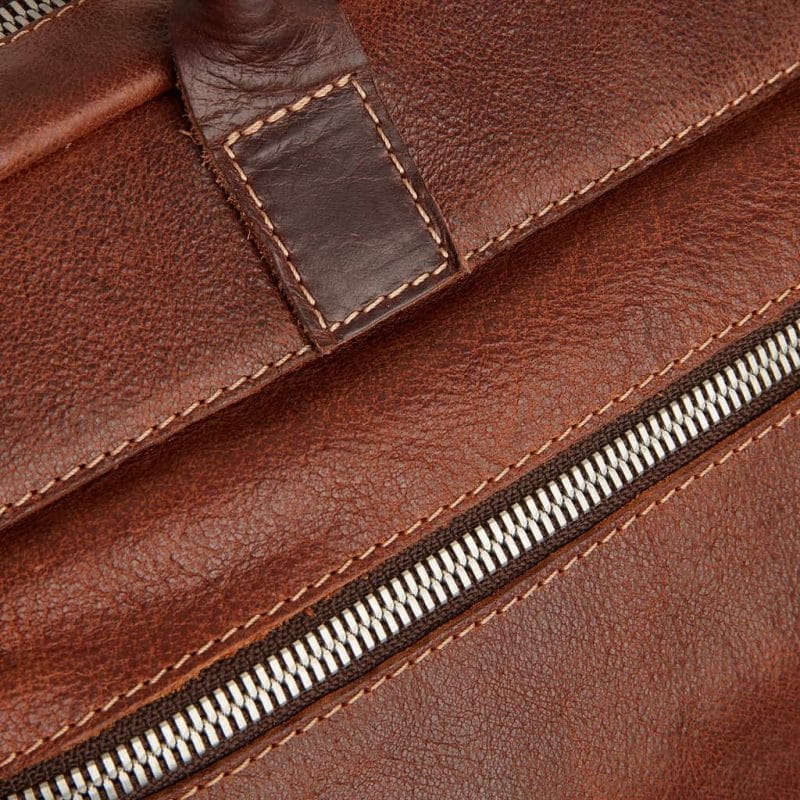 59 9479 Castelijn Beerens Rein laptop bag light brown detaljer 2