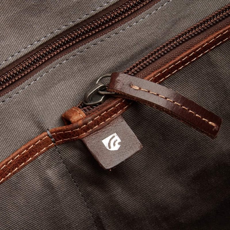 59 9479 Castelijn Beerens Rein laptop bag light brown detaljer 4