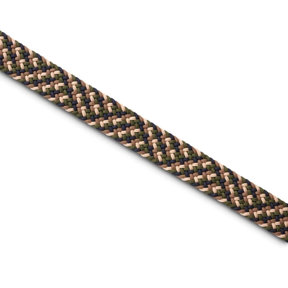 BSWK Elastisk herrebelte, Multi - grønn/beige/brun/blå