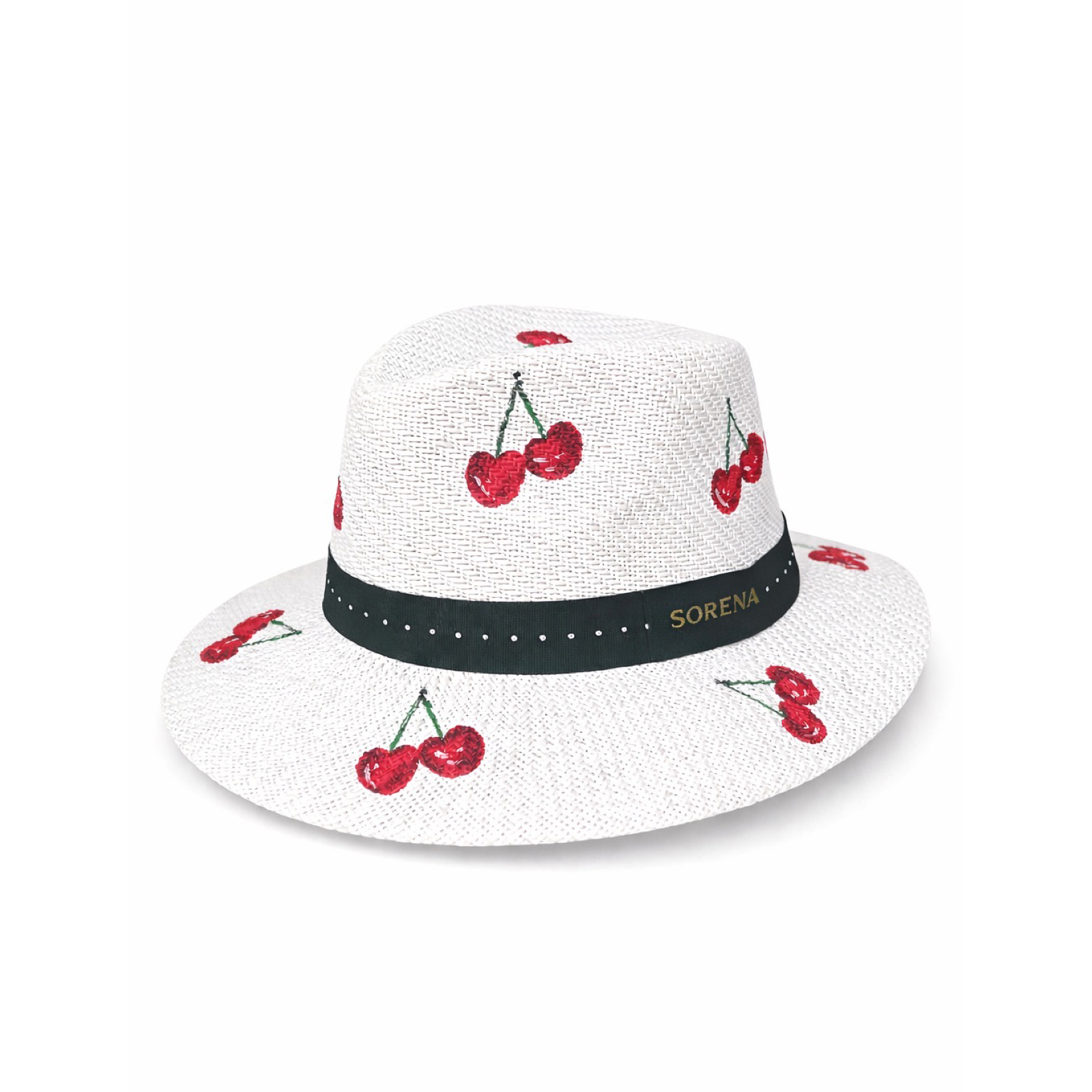 SORENA Hat Cherry – White