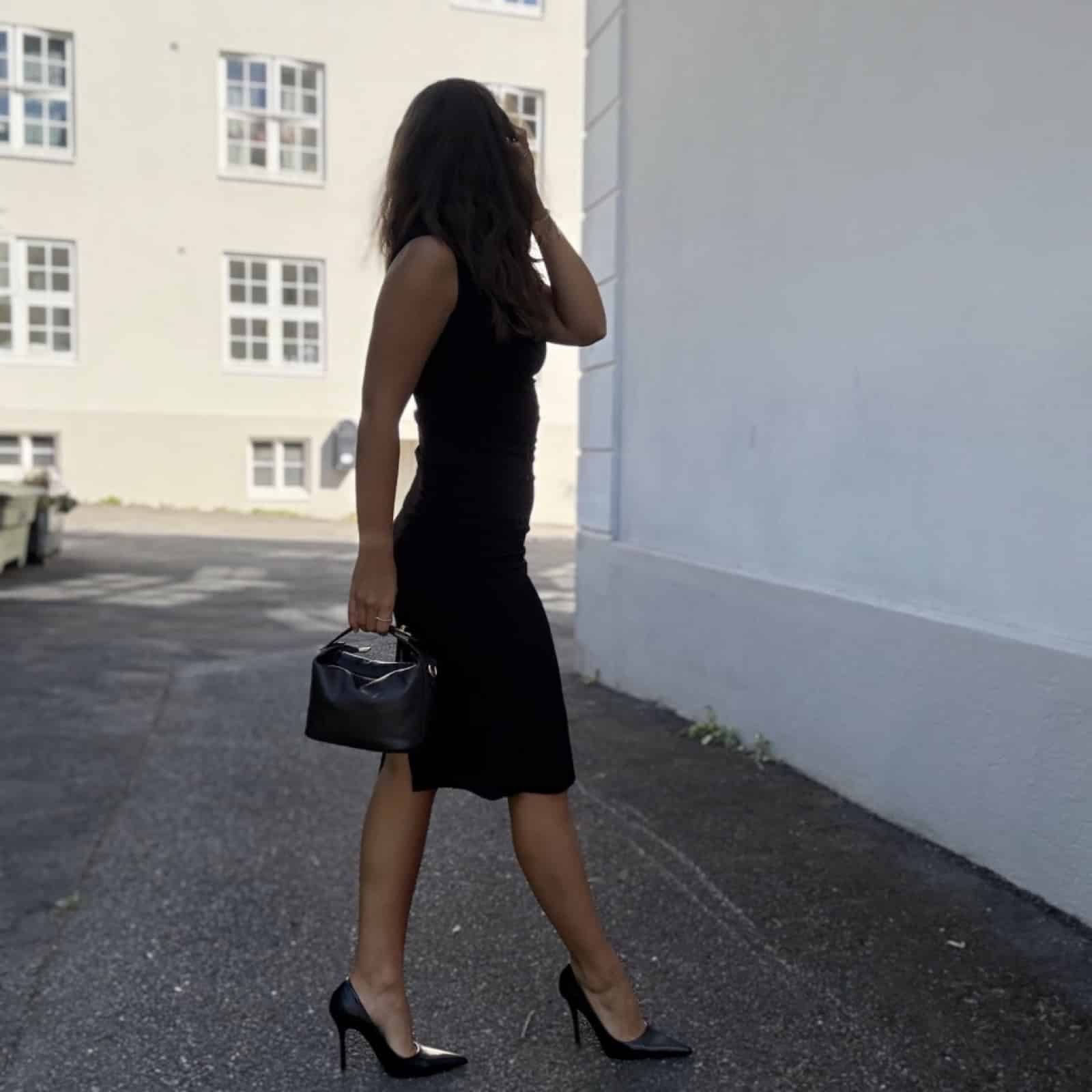 Enza Boxy Mini Bag, mørkebrun