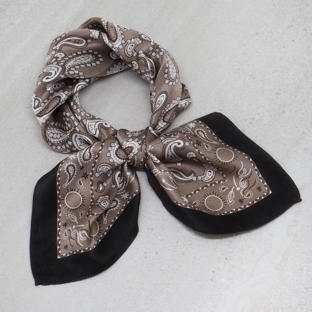 Silkeskjerf mini, beige