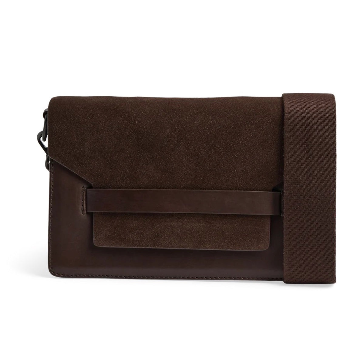 Markberg Arabella Crossbody, semsket lokk