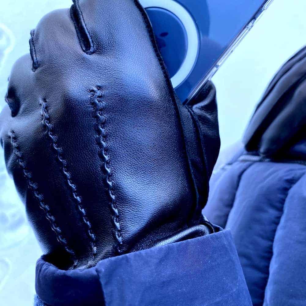 M-5769 LX Tilbudshansker til menn med touch, sheepnappa med ullfôr 2