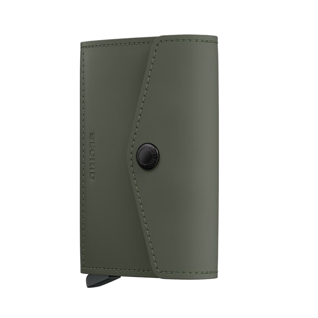 SECRID Envelopewallet Matte Green-Black