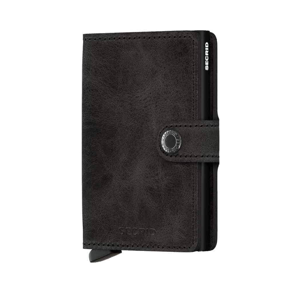 Secrid Miniwallet - vintage black - forside