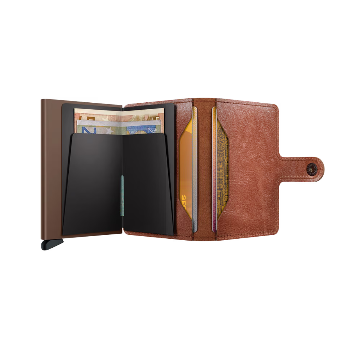 Secrid Miniwallet vintage Cognac-Brown