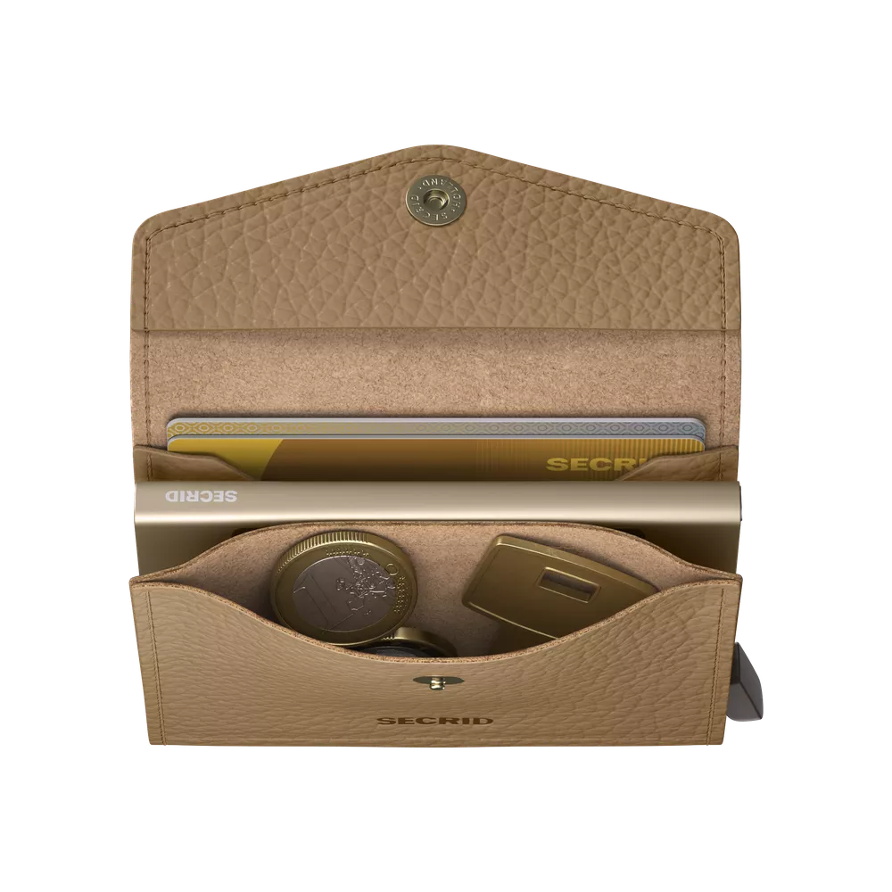 SECRID Envelopewallet Pebble Cappuccino