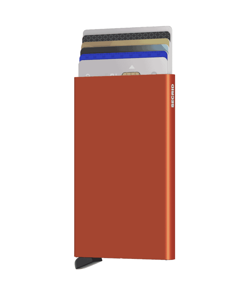 Secrid Cardprotector Orange Forside 2