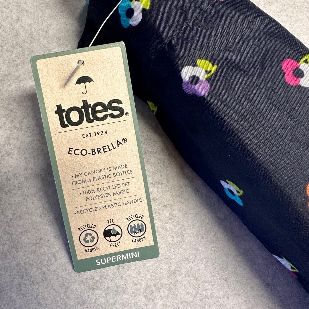 Totes Eco Supermini Flowers
