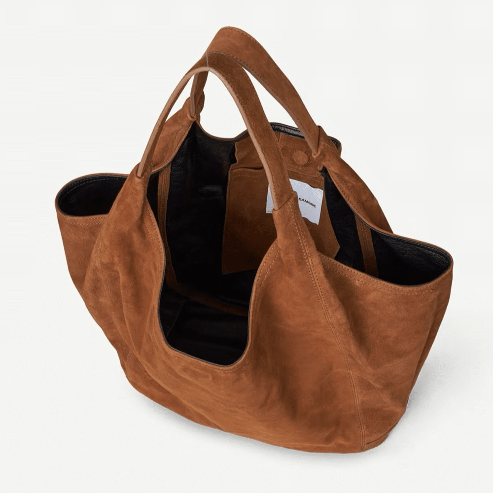 Samsøe Samsøe Sacima tote bag - Tortoise Shell