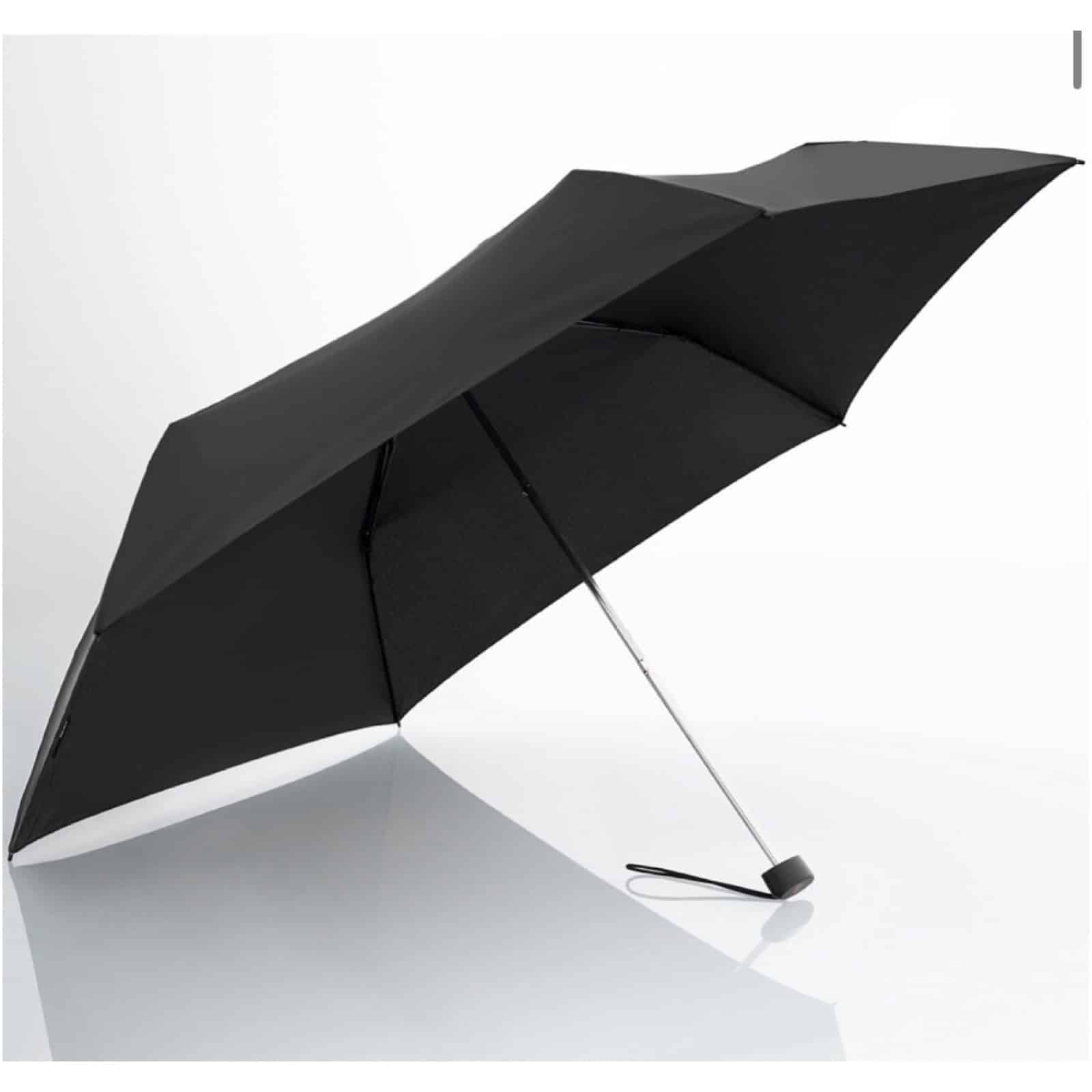 Knirps Slim Smal Manuell Black