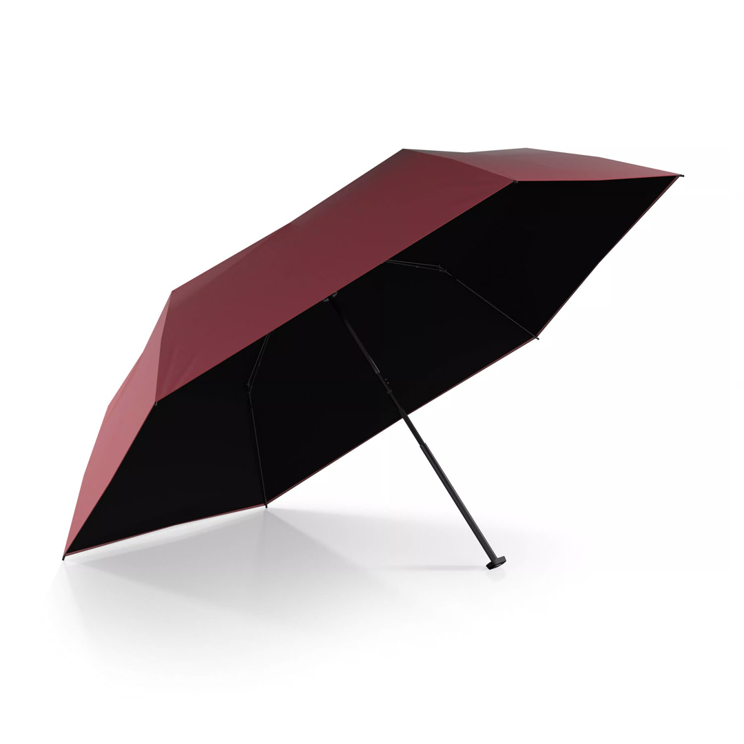 Knirps Ultra Light slim manual Bordeaux