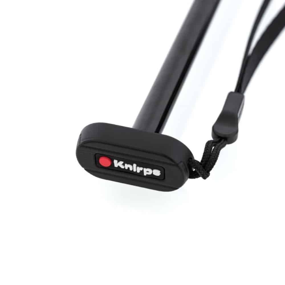 Knirps Ultra Light Slim Rosa og Sort