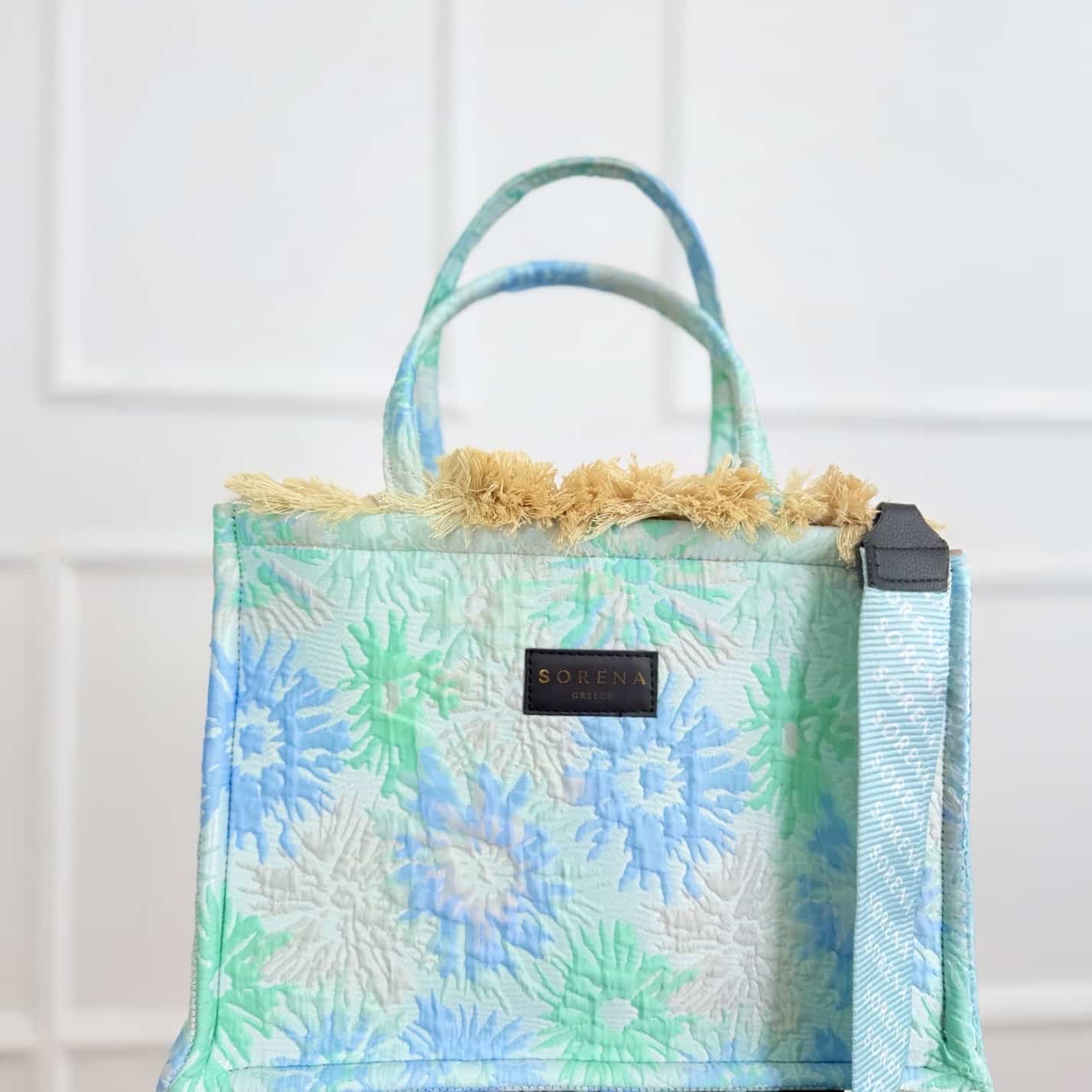 SORENA Coral Medium Tote Bag