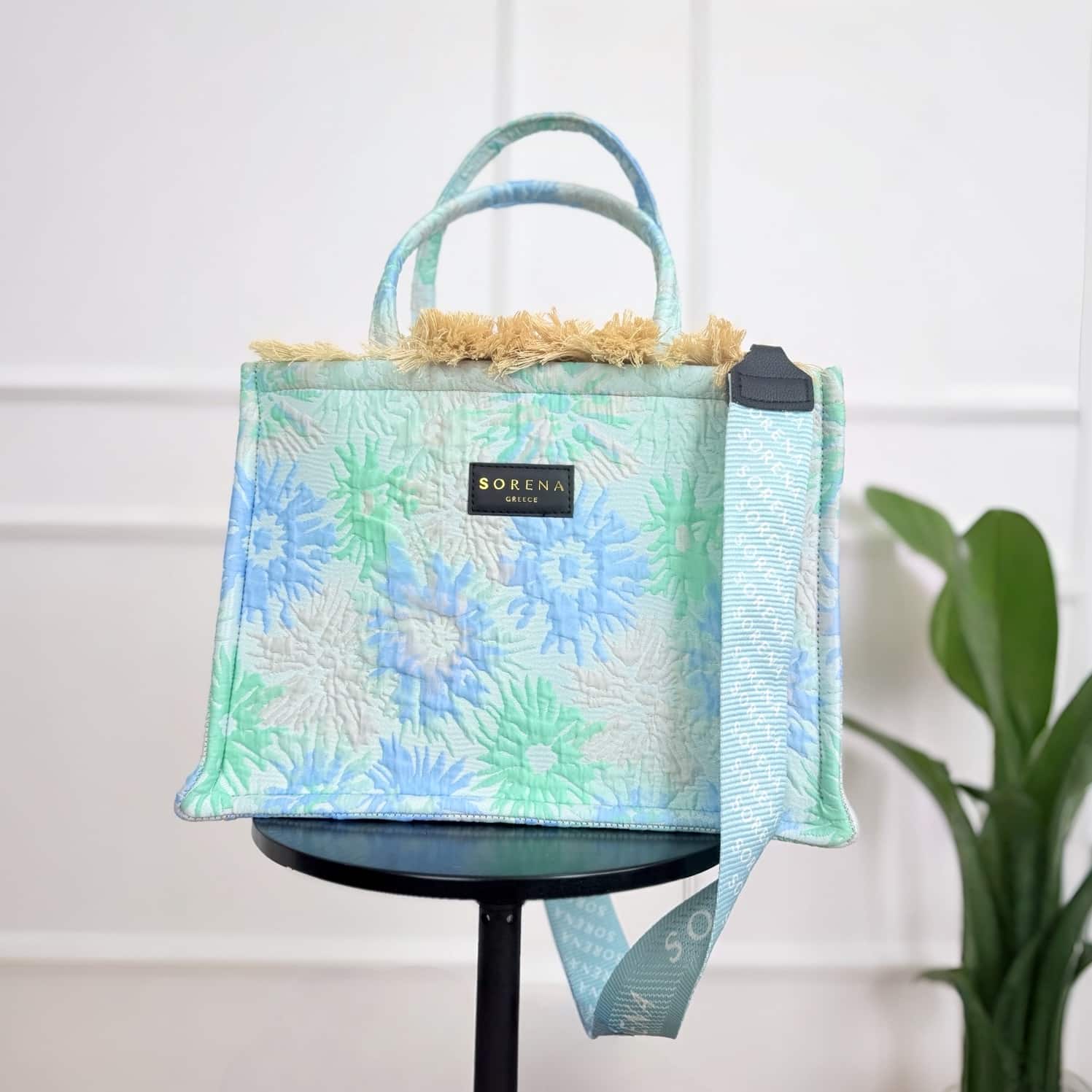 SORENA Coral Medium Tote Bag