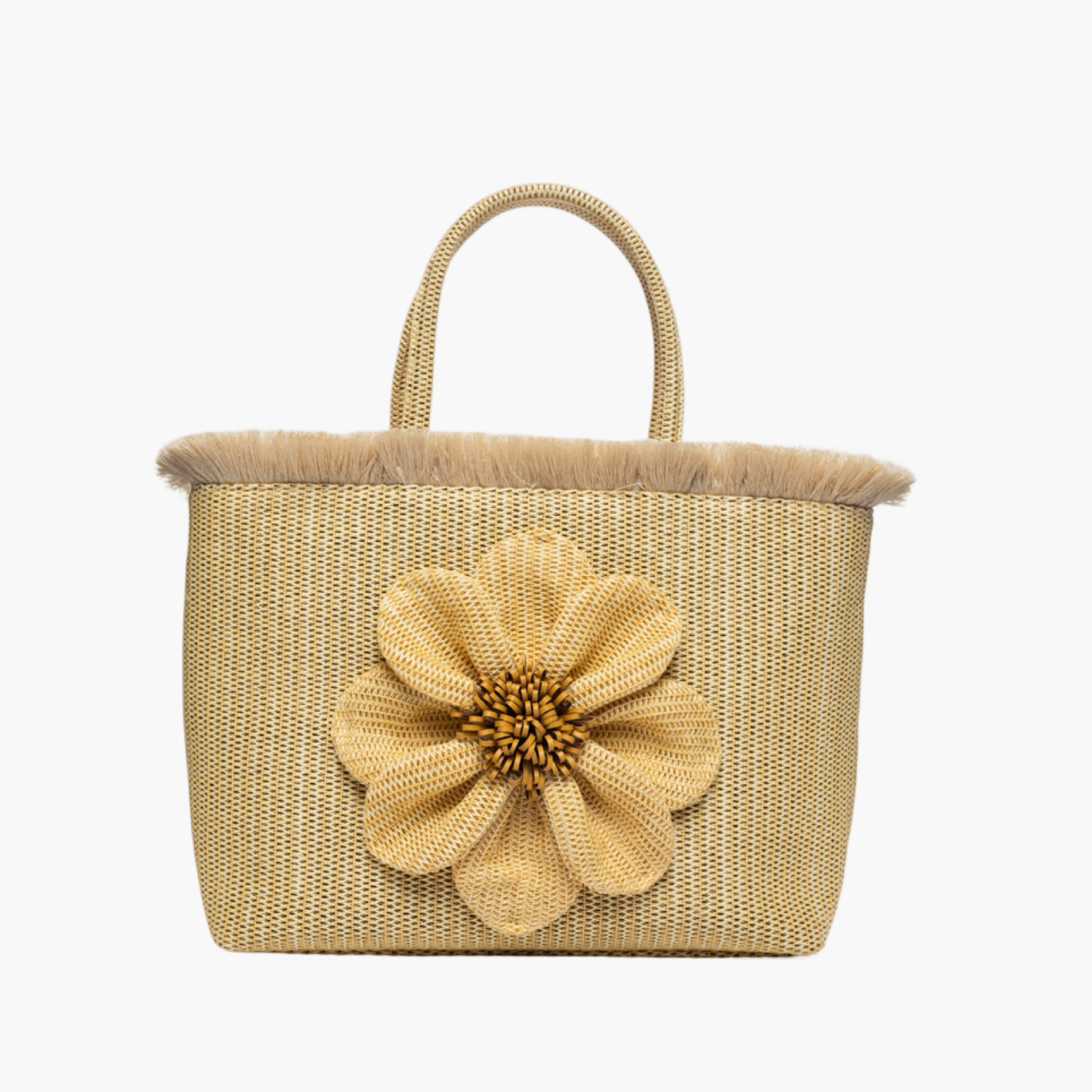 SORENA Falbala Beach Bag - Sand