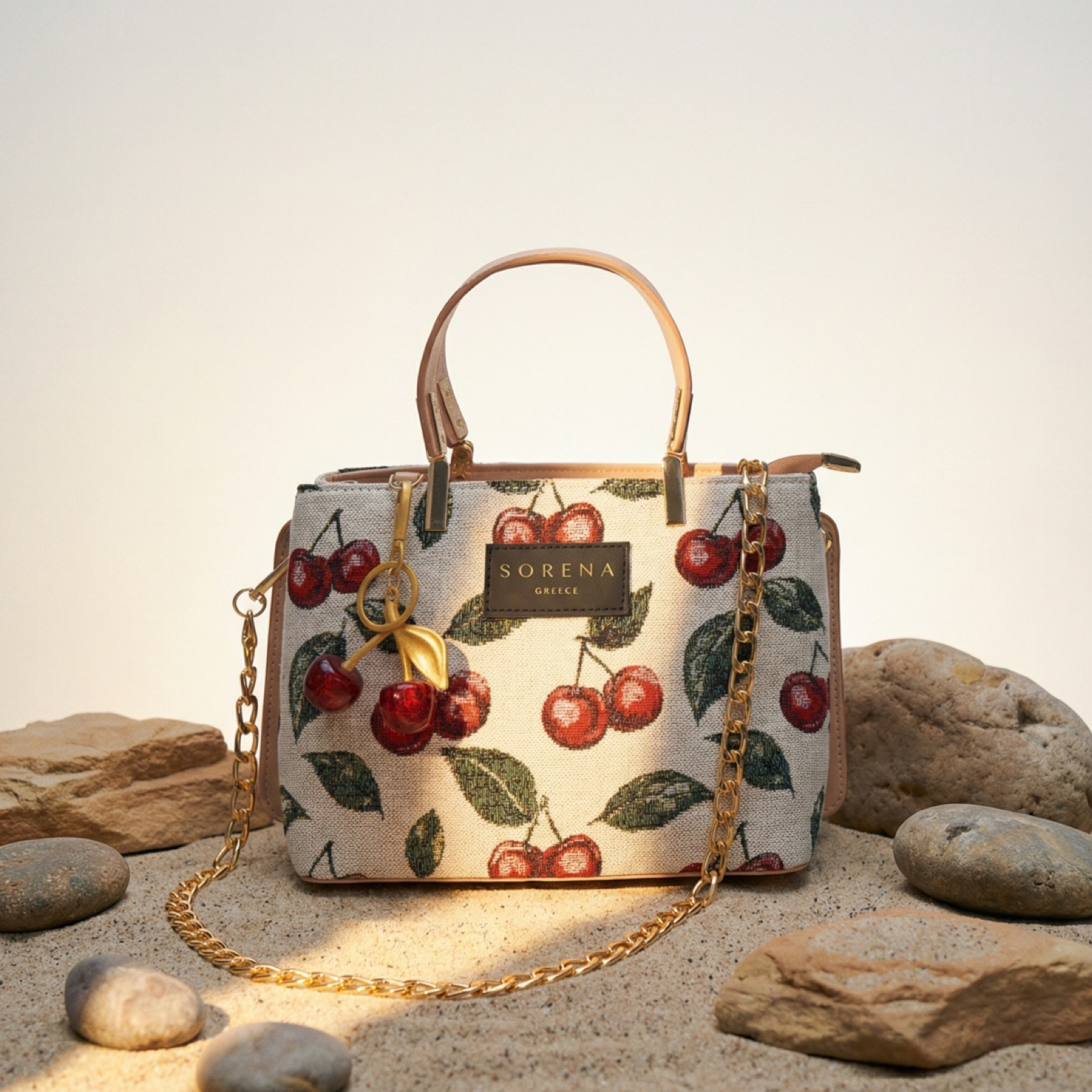 SORENA Galleria Bag Cherry Edition