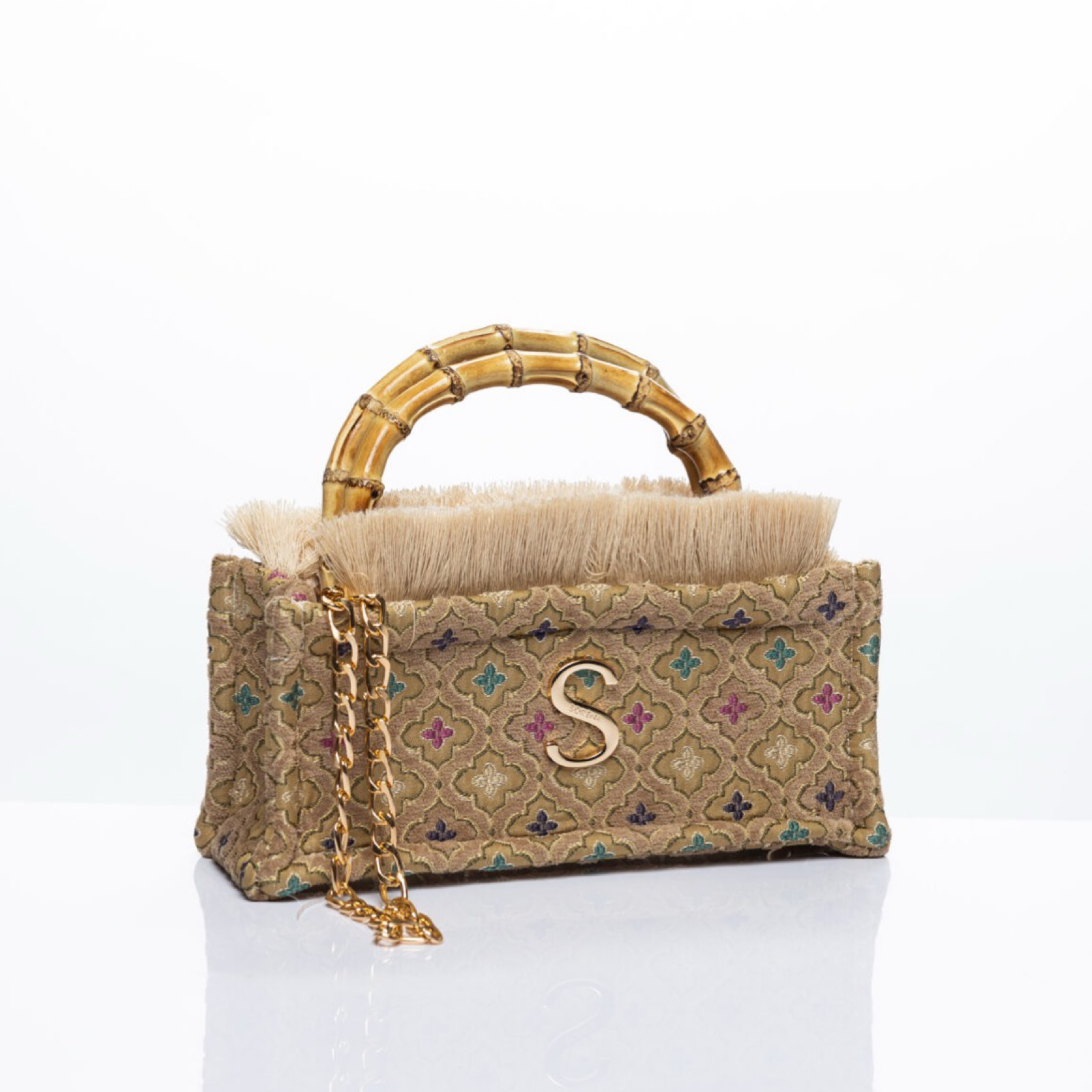 SORENA Thea Mini Bamboo Tote bag
