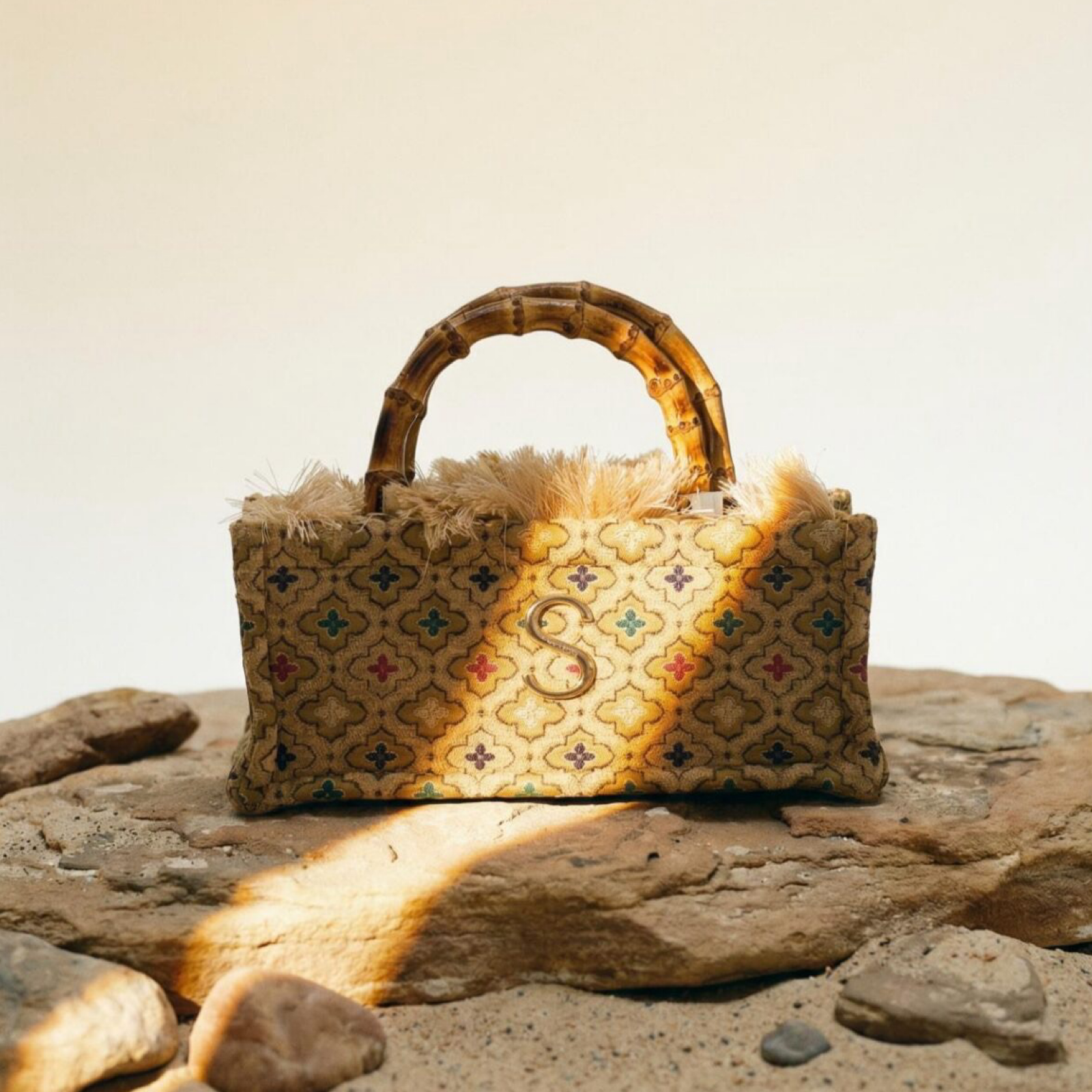 SORENA Thea Mini Bamboo Tote bag