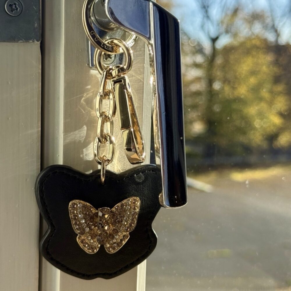 Tosca Blu - Marlowe keyring Black
