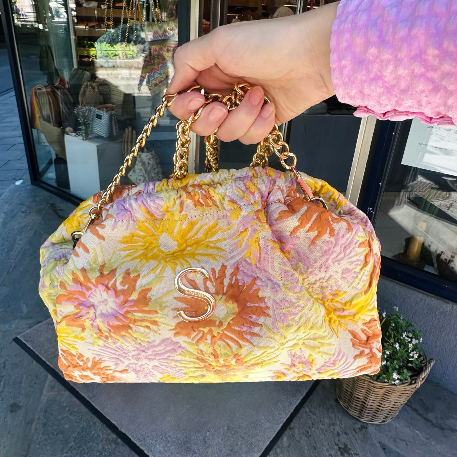 SORENA Xrysanthi Bucket Bag