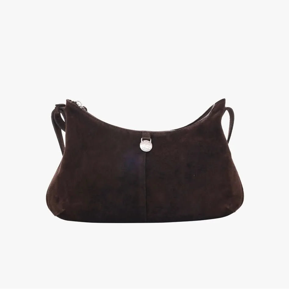 ADAX Rozzano shoulder bag Brooklyn, semsket brun