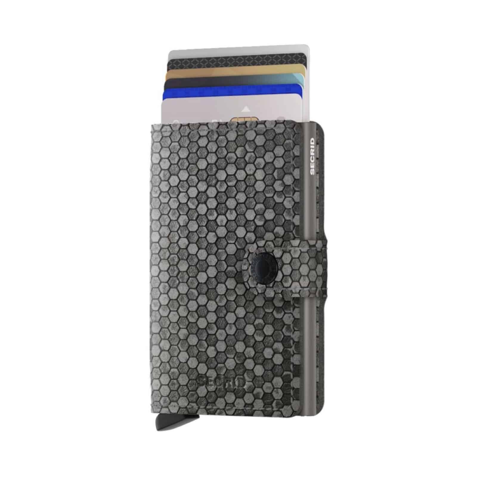 Secrid Miniwallet Hexagon Grey