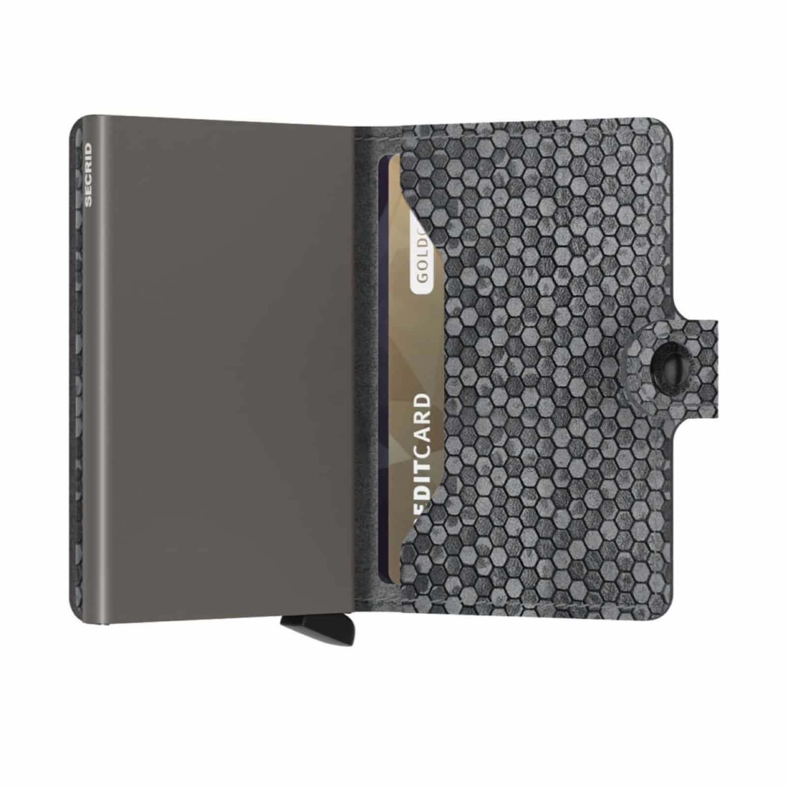 Secrid Miniwallet Hexagon Grey