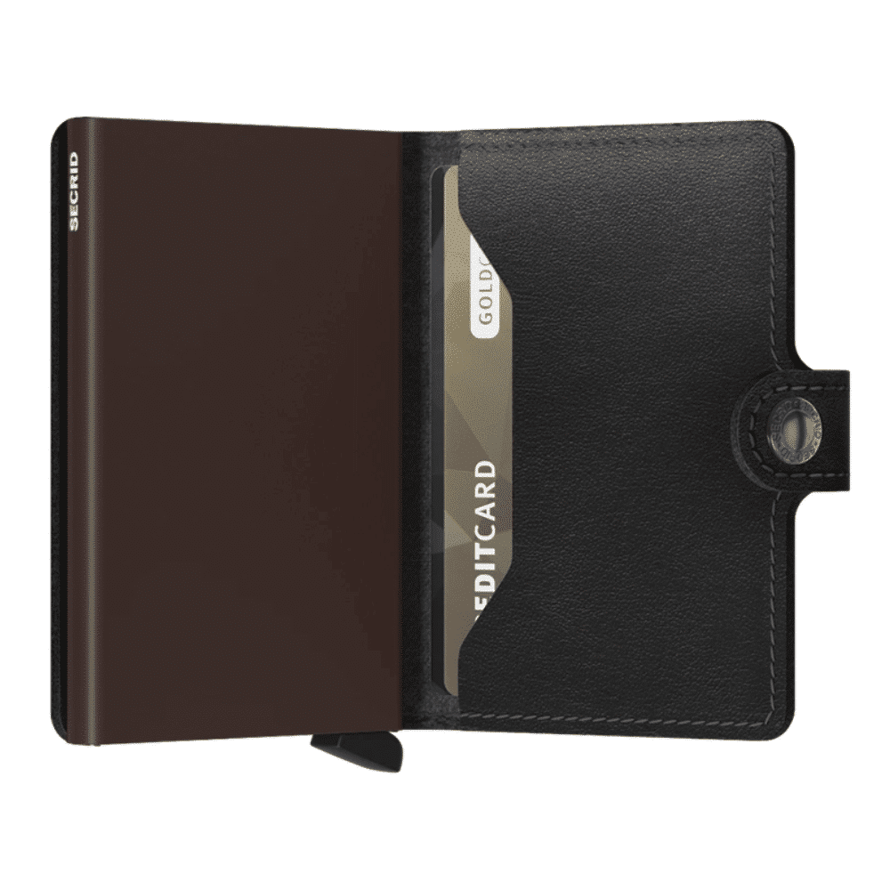 Secrid Miniwallet Black-brown