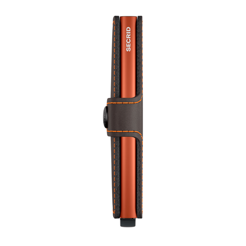 SECRID Miniwallet Matte Truffle Orange