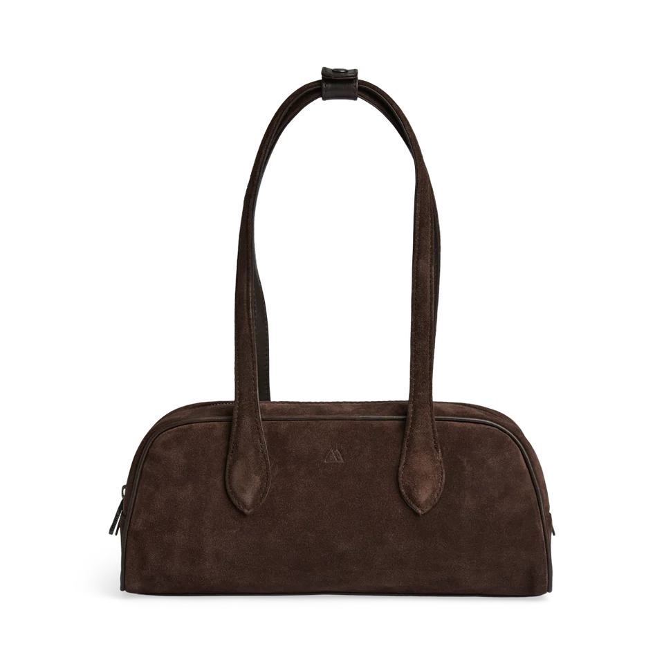 Markberg Edena semsket veske, Dark Brown
