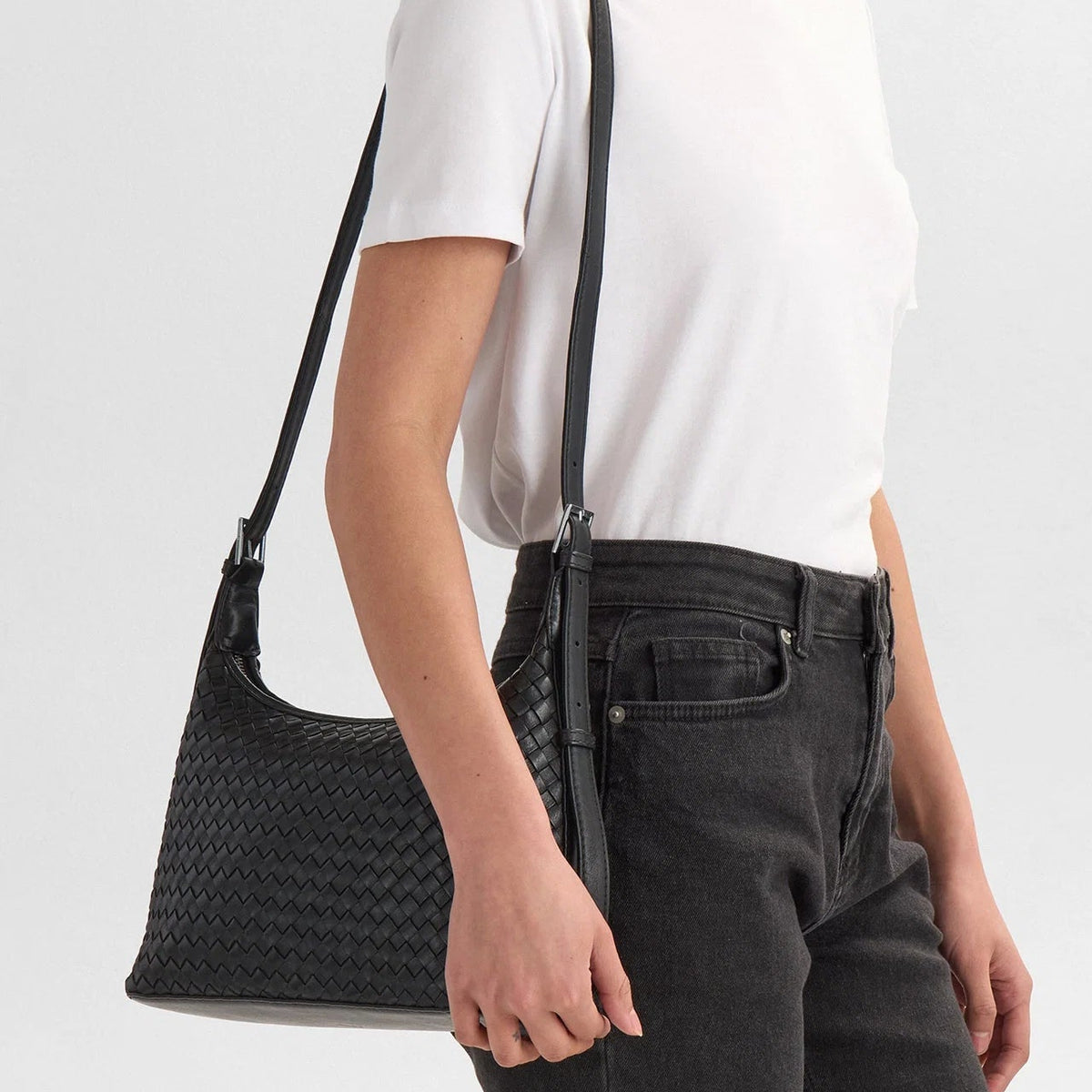 Markberg Amari veske, Weave Black