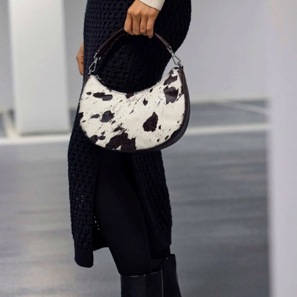 Markberg Cow Print cross bag