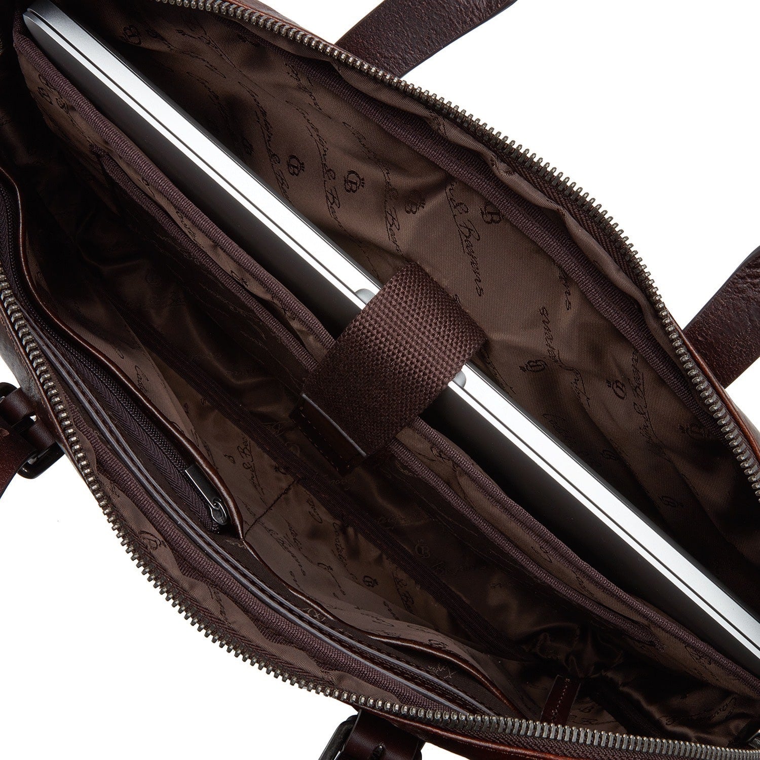 Castelijn & Beerens Rien PC-veske 15,6" RFID | mørk cognac