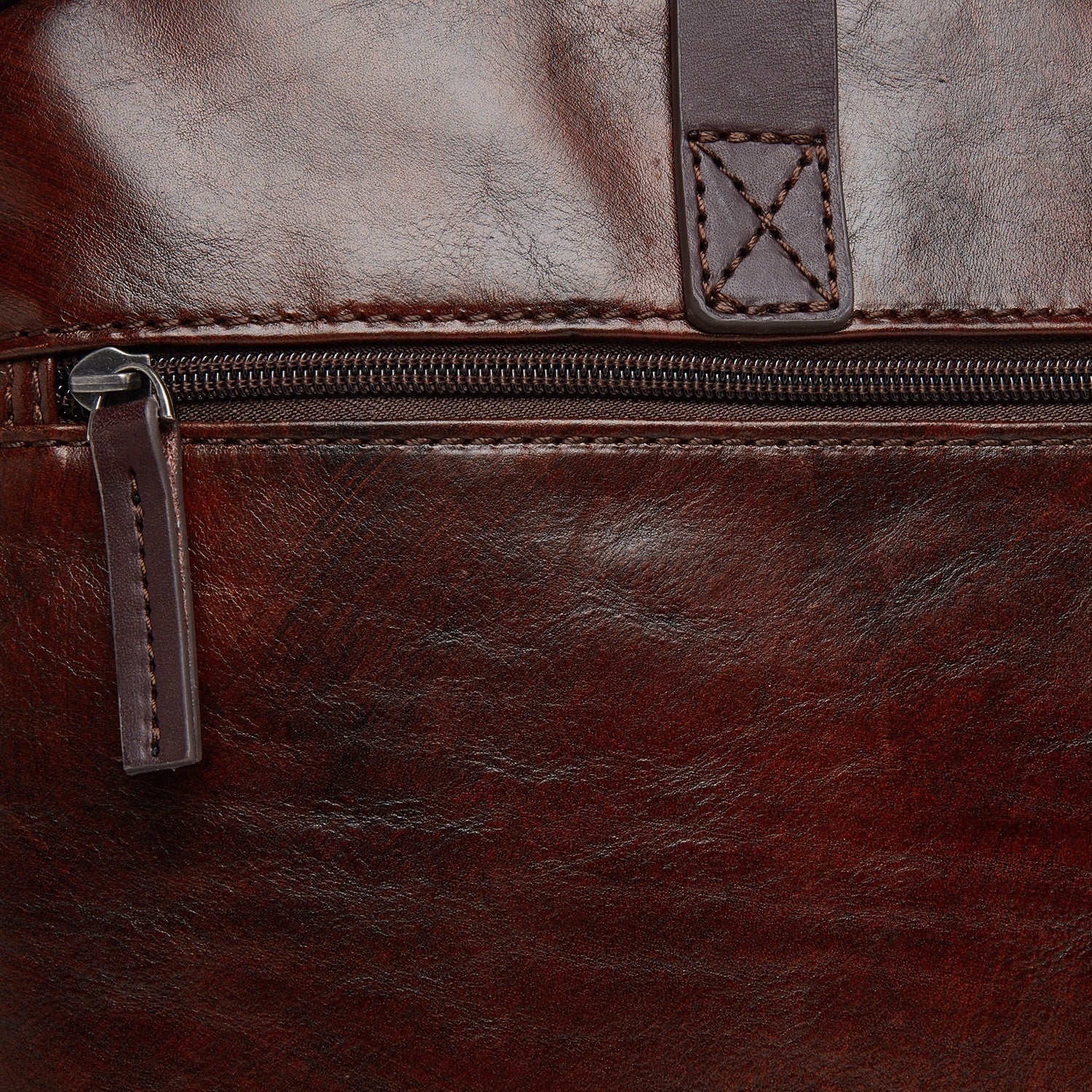 Castelijn & Beerens Rien PC-veske 15,6" RFID | mørk cognac